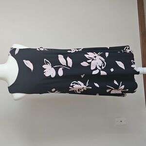 Lauren Ralph Lauren SZ 12 Shift Dress Sleeveless Floral Office Evening